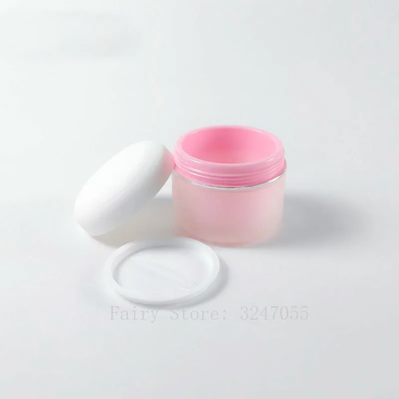 30g50g100g150g 20 шт./лот Косметическая пустая ПП двухслойная банка для крема Сделай Сам