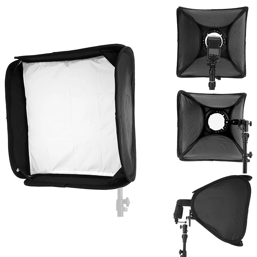 Софтбокс Meking для вспышки Speedlite 60 см E6060 диффузор с l-образным адаптером фотостудии
