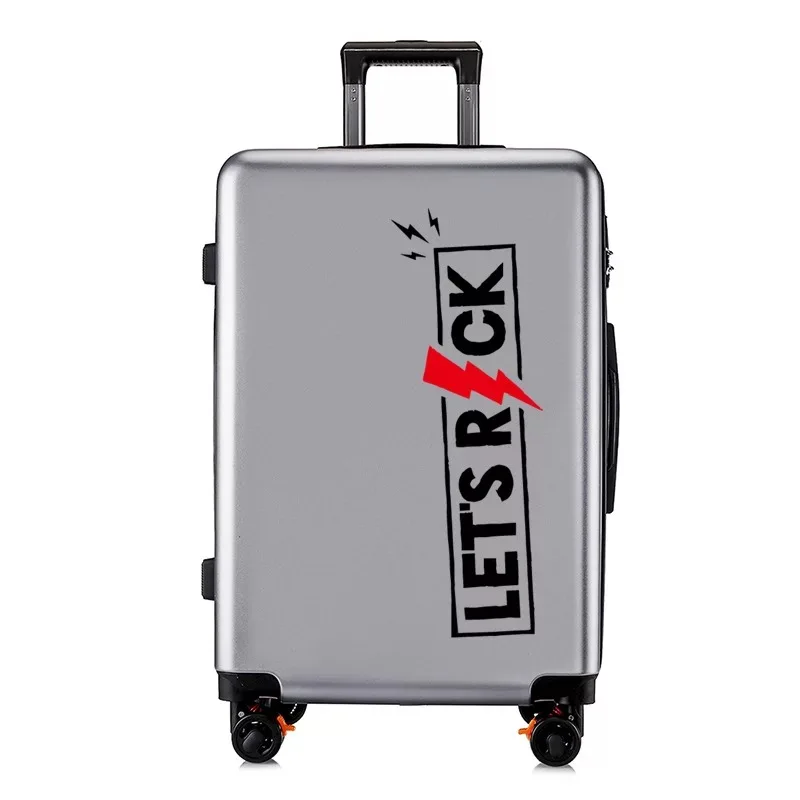 Travel suitcase Чемодан на колёсиках, студенческий чемодан на колесиках, багаж для путешествий, 20 дюймов, мультяшная каюта, сумка на колесиках, корейская модная сумка - Цвет: Travel suitcase