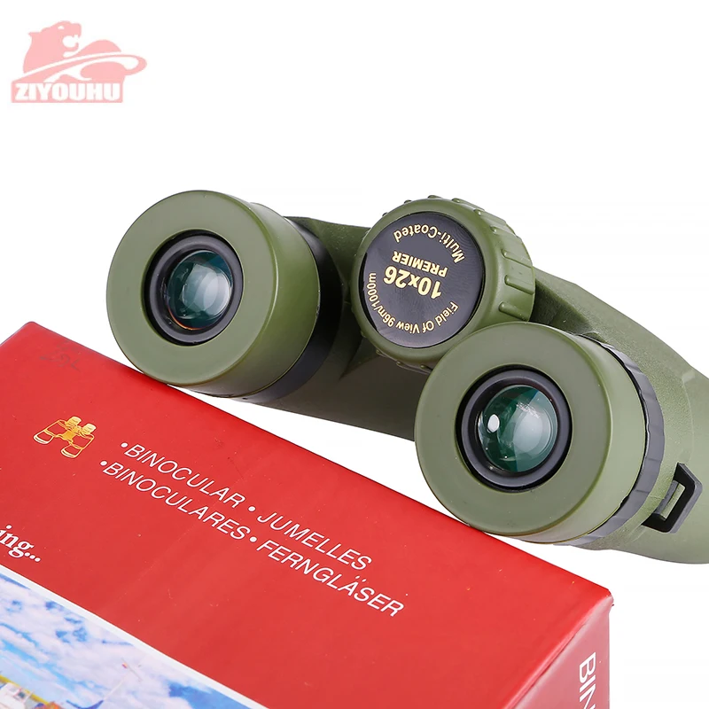 ZIYOUHU модный портативный HD бинокль большой окуляр заполненный азотом Крыша Призма