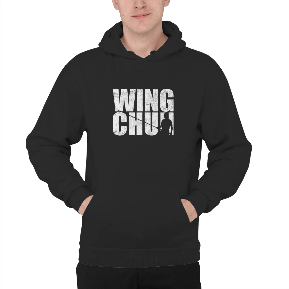 

Wing Chun Martial Arts Jeet Kune Do Fighting Gift whitePrint Funny CouplesMatching Kawaii Chic Thick Section Sweatshirt 98061