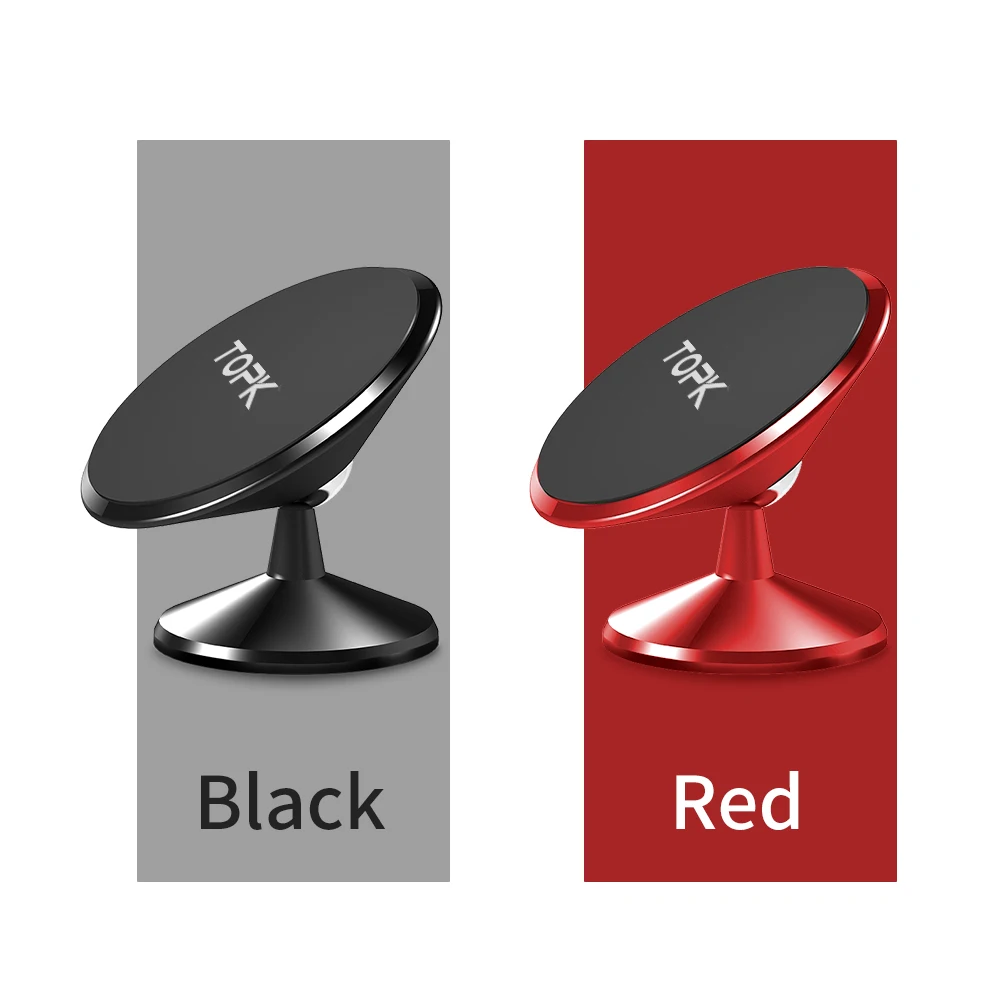 Автомобильный магнитный держатель для телефона TOPK универсальный автомобильный