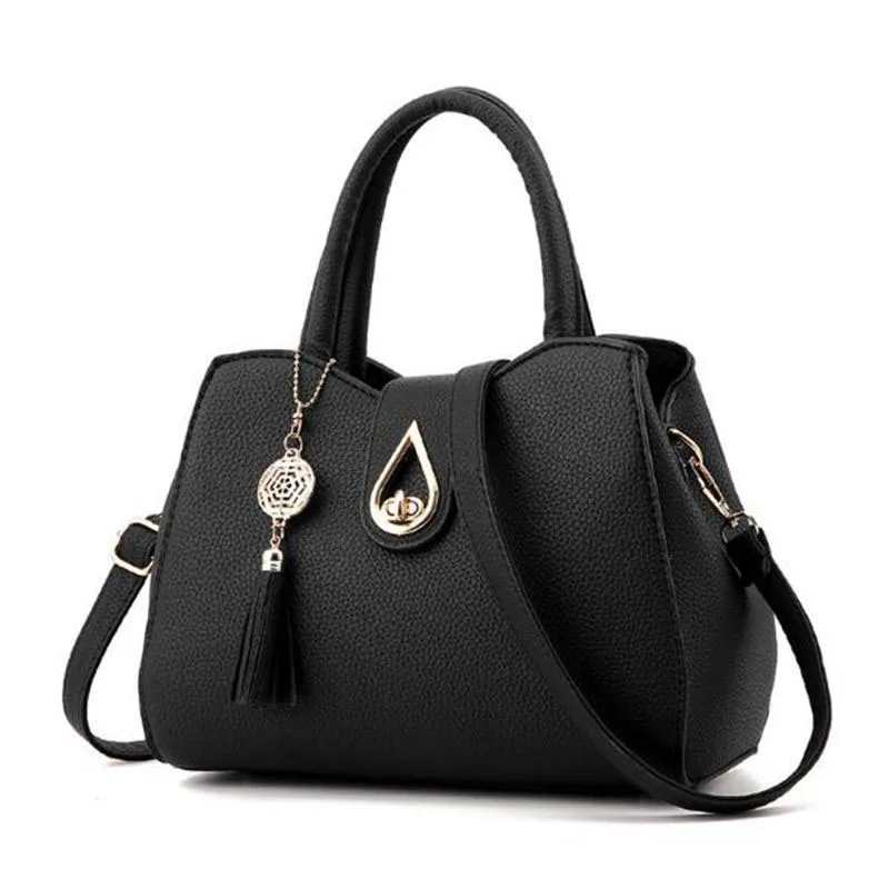 

Women Bag Designer New Fashion Casual women's handbags Luxury shoulder bag high quality PU Brand Sweet Lady Tassel Korean Style