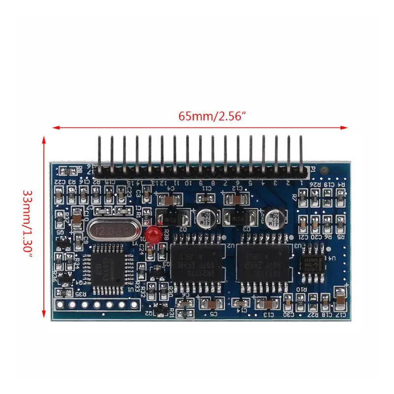 

DC- AC Pure Sine Wave Inverter SPWM Board Adjustable Frequency Dead Time Control EGS002 EG8010 IR2110 Driver Module