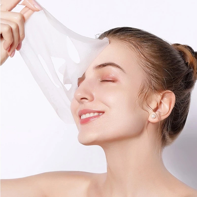 

Luxury Bird's Nest Essence Face Mask Silk Protein Anti-Aging Facial Mask Depth Replenishment Sheet Mask Female Skin Care 10pcs