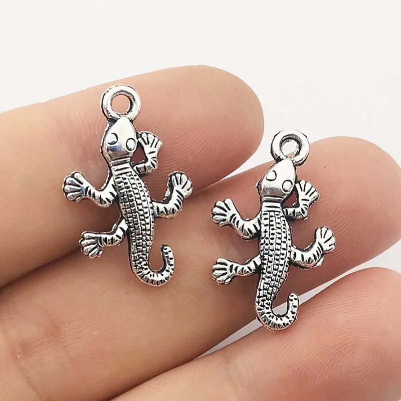 15 шт. подвески в виде ящерицы 25 Х5 мм | Украшения и аксессуары