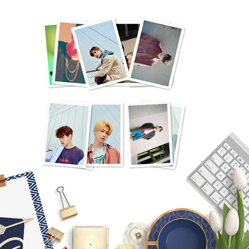 40 шт./компл. KPOP Stray Kids Lomo карты фото карты наклейки фотостудия плакат подарочный канцелярский набор