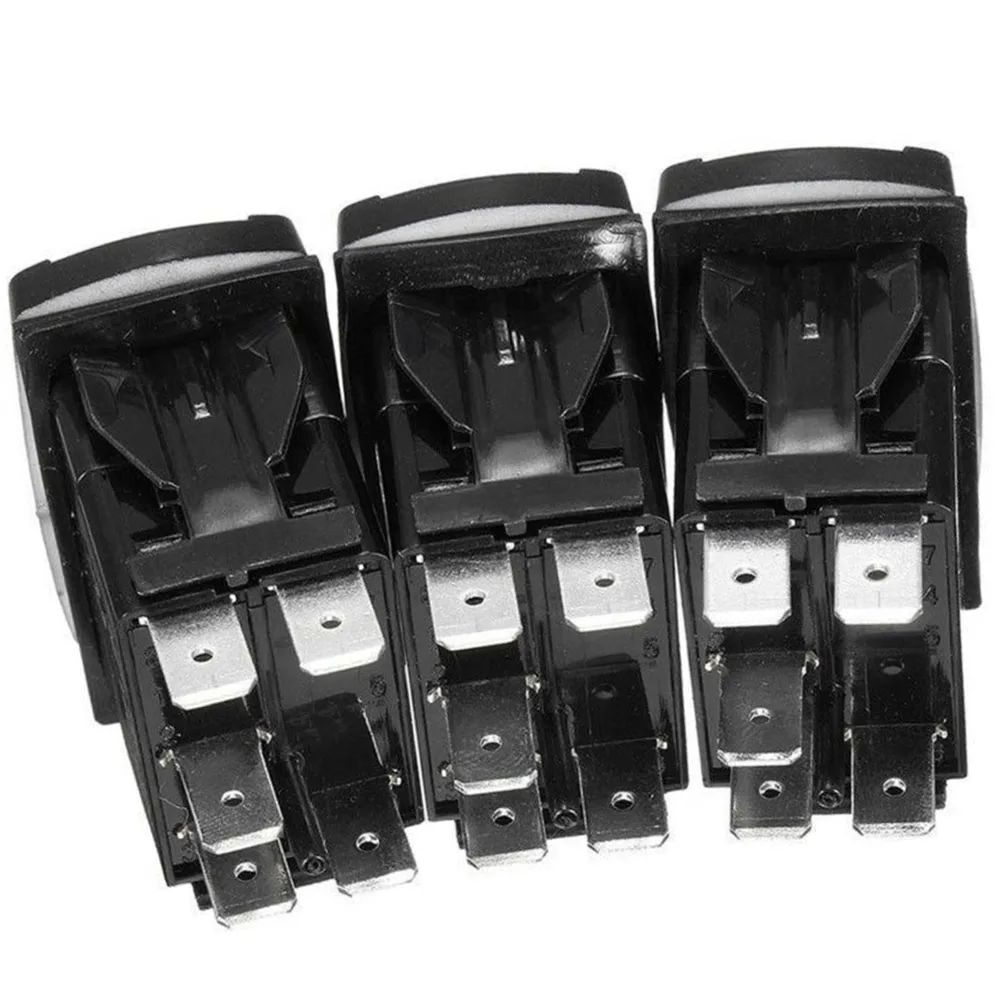 

Lights Switch Set Cars Blue LED 20A 12V For UTV Polaris RZR 900 1000 Parts Trucks