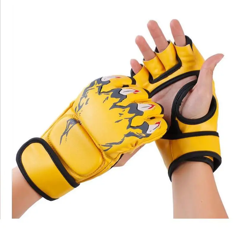 1 пара новинка свободные боксерские перчатки варежки Санда карате мешок с песком