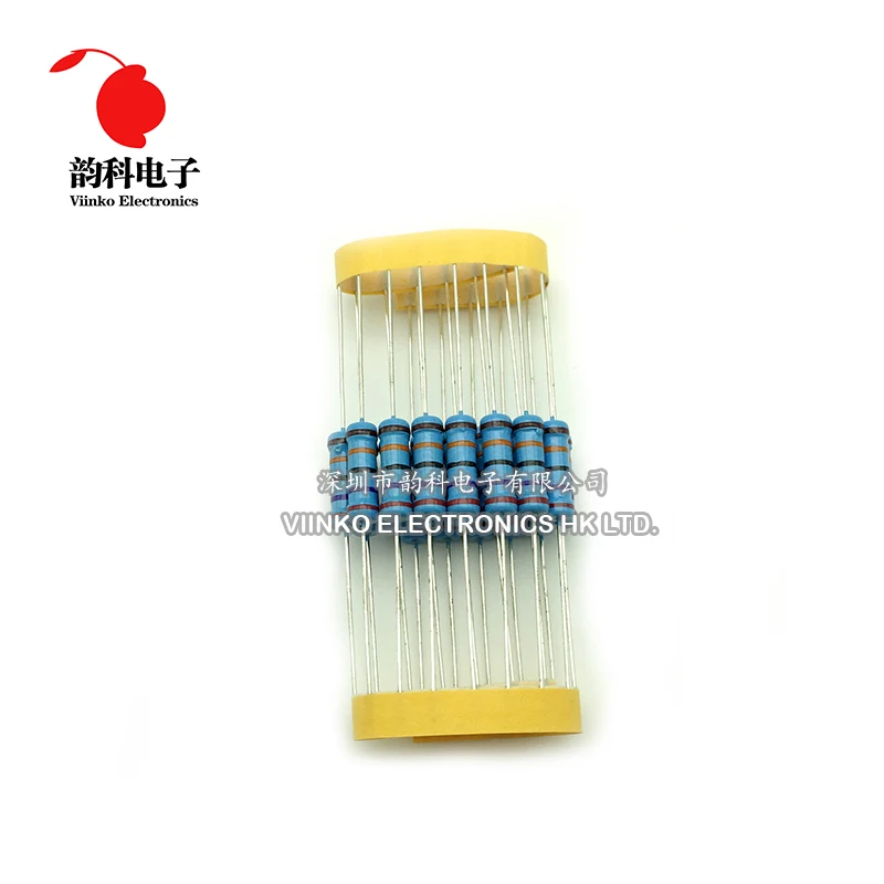 20 шт. металлический пленочный резистор 1% 47K 51K 56K 62K 68K 75K 82K 91K 100K 110K 120K 130K 150K 180K 200K 220K