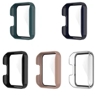 glasscase for xiaomi redmi horloge 2 smartwatch accessories pc all around bumperscreen protector for redmi watch 2 cover