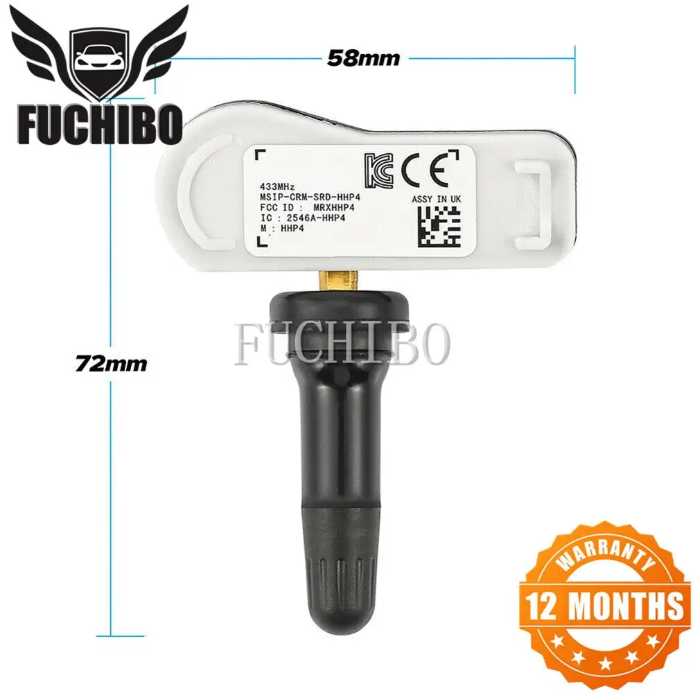 FUCHIBO TPMS сенсор 52933-C1100 для 2015-2018 hyundai i20 (GB) ix35 Sonata Tucson Creta 52933C1100 датчик давления в