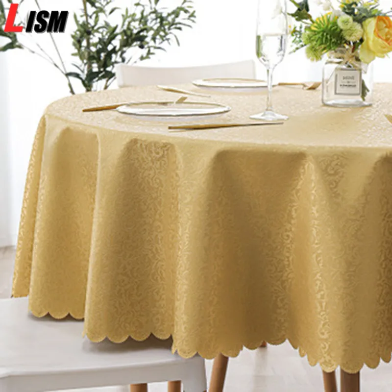 Водостойкие скатерти для круглых столов маслостойкий анти-обжигающий
