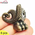 Деревянная шкатулка для ювелирных изделий, из цинкового сплава, 8 шт.