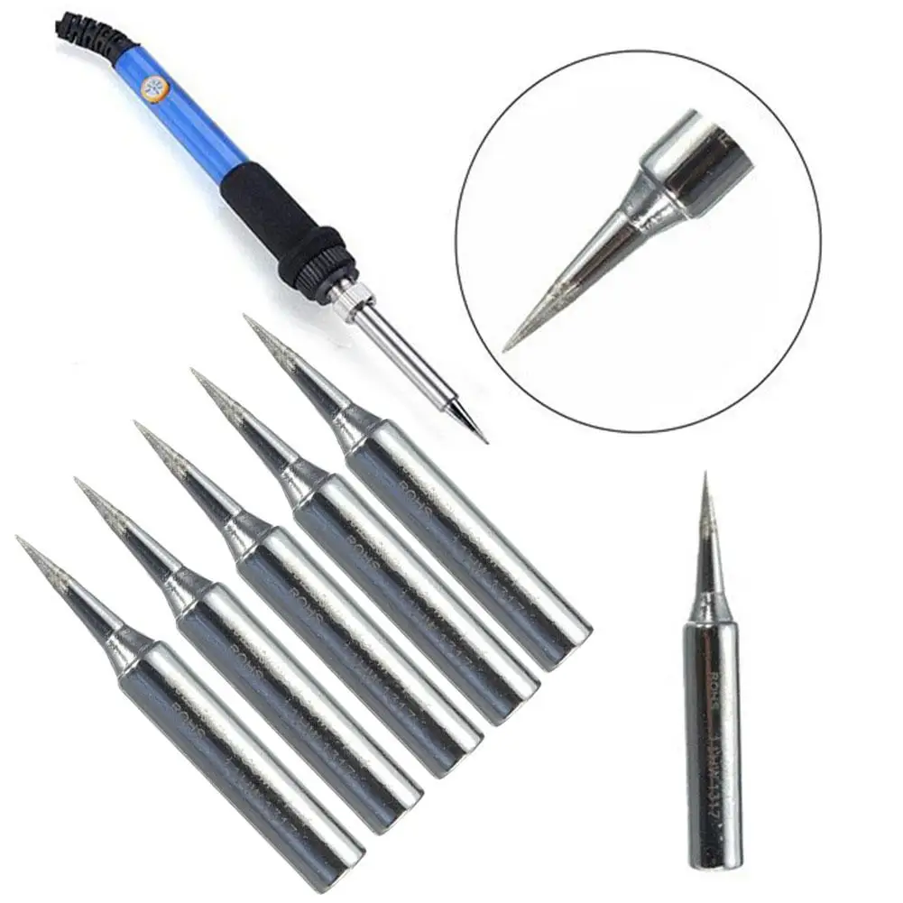 

5PCS/Set 900m-T-I Welding Tool Lead-Free Soldering Iron Head Bit For Welding J3