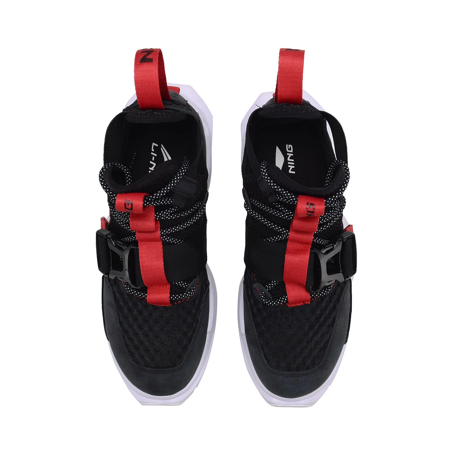 (Break Code) мужская обувь Li Ning REBURN WS для баскетбола дышащая спортивная с подкладкой