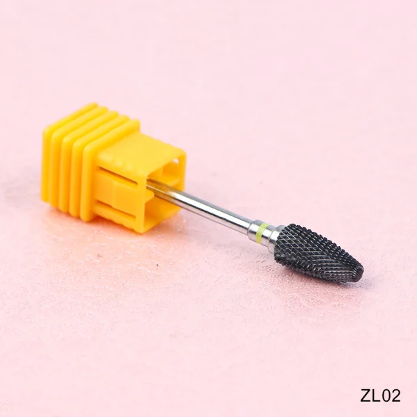ZL02 1 шт. карбидные сверла для ногтей фреза для маникюра машина для удаления кутикулы Гель корунд педикюр пилки для ногтей Инструменты LAZL01-04 - Цвет: ZL02