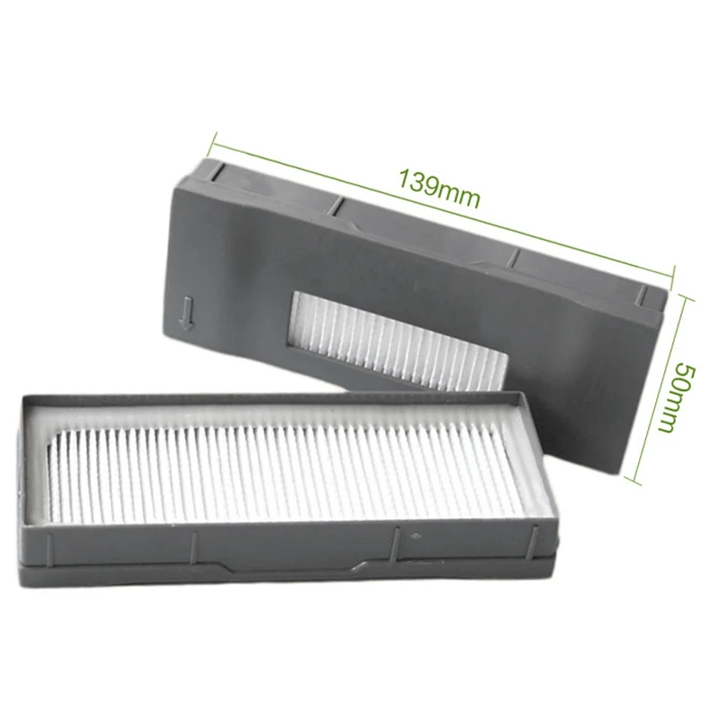 

Replacement 4Pcs Vacuum Cleaner Robot Dust Filter for Ecovacs Deebot DT85 DT83 DM81 DT85G