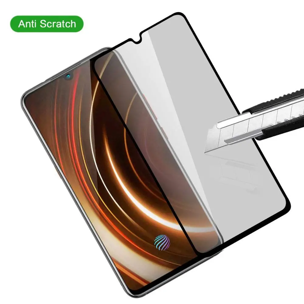 Полное покрытие, закаленное стекло для защиты экрана OPPO Realme 1 2 5 3 Pro C1, защита от шпиона для Realme X Lite, защитная пленка