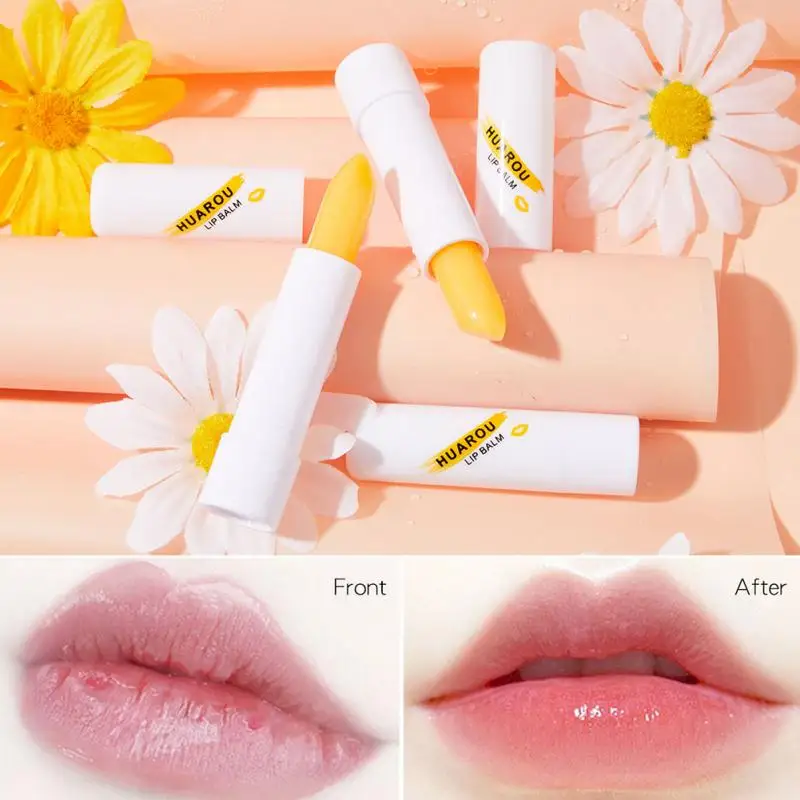 

Fit Colors Carotene Lip Balm Moisturizing Nourishing Color Changing Reduce Lip Lines Exfoliating Lips Care Lipstick Beauty Make