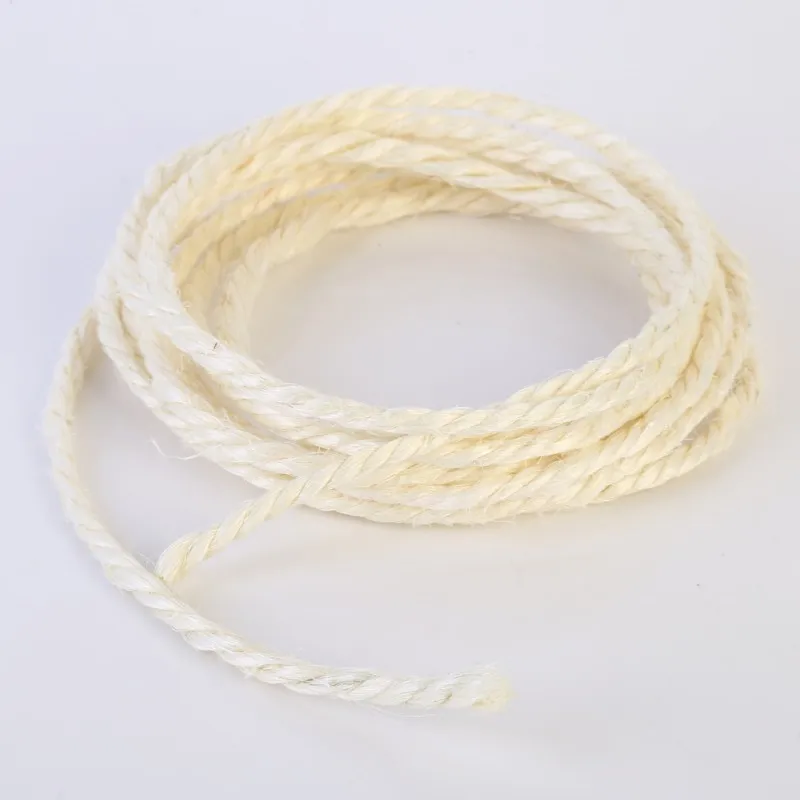 

s-5M Sisal Rope for Cats Scratching Post Toys DIY Cat Scratch Board for Cat to Exercise Claw.