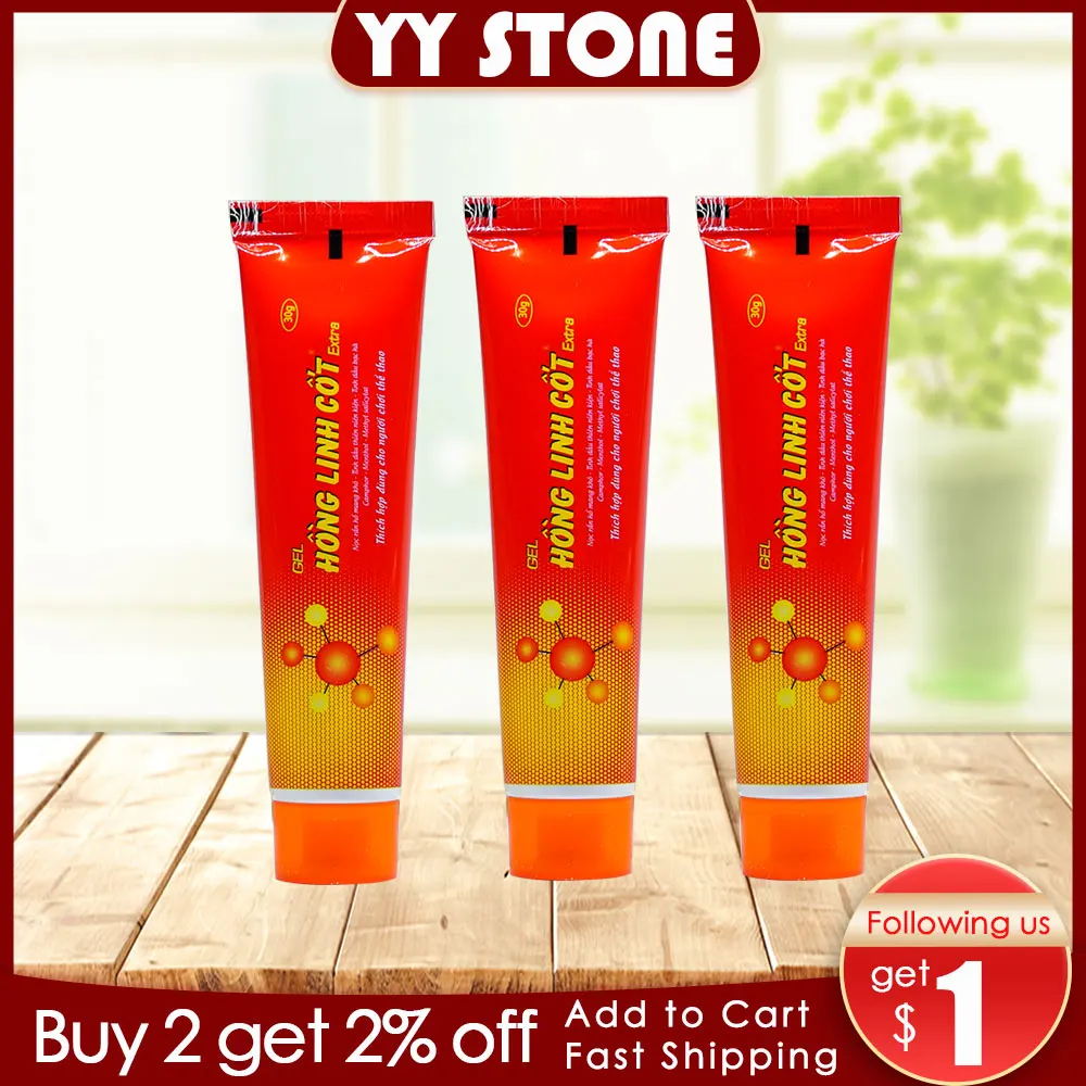 

Vietnam HONG LINH COT Cobra venom poison ointment backache back pain relax balm for pain Relief muscle star balm asterisk 30g