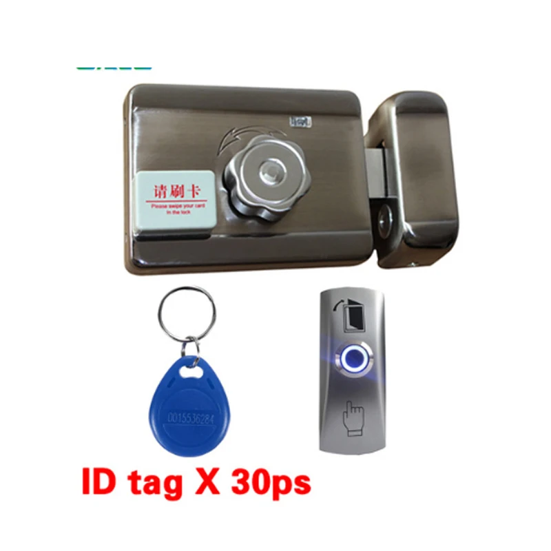 Электронный замок с считывателем ID-карт и RFID-защитой 125 кГц | Безопасность защита