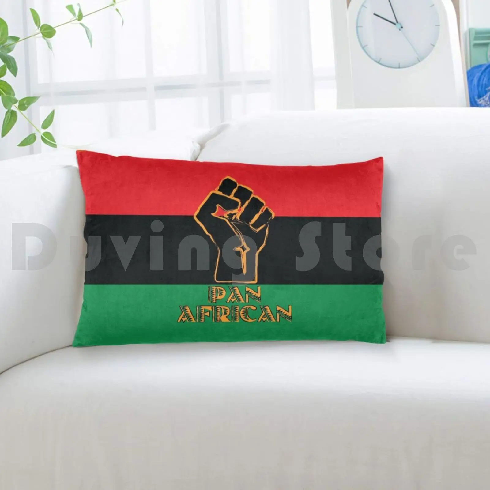 Африканская Подушка африканская черная американская