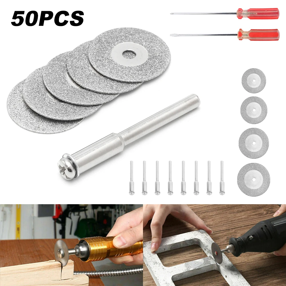 

50PCS Mini HSS Circular Saw Blade 25mm 22mm 18mm 16mm Cutting Wheel for Power Tool Saw Blade Grinding Saw Circular Cutting