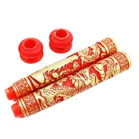 chinese style counples wedding room candle traditional red longfeng lovers charming wedding night cadle decor 2pcslot
