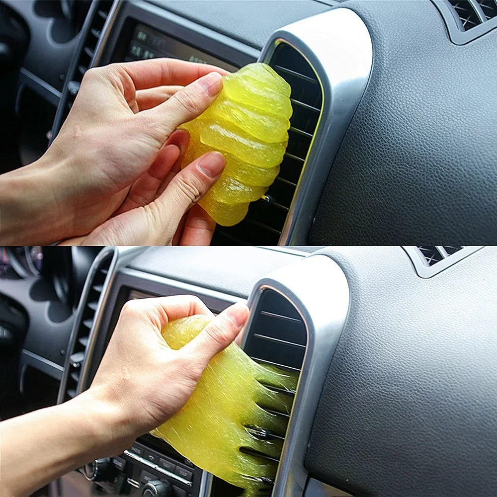 Магический очиститель пыли автомобильный клей гелевые наклейки для BMW F10 F30 E60 Ford