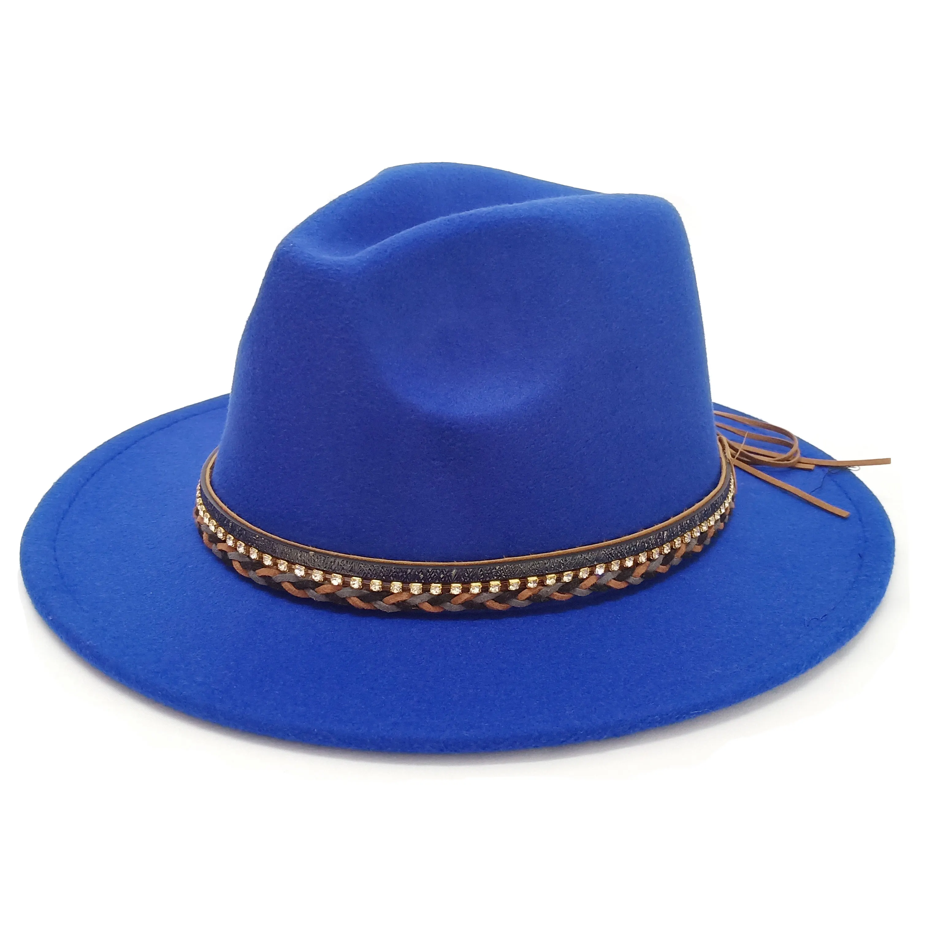 Шляпа фетровая женская модная Панама черная красная осенне-зимняя | Аксессуары