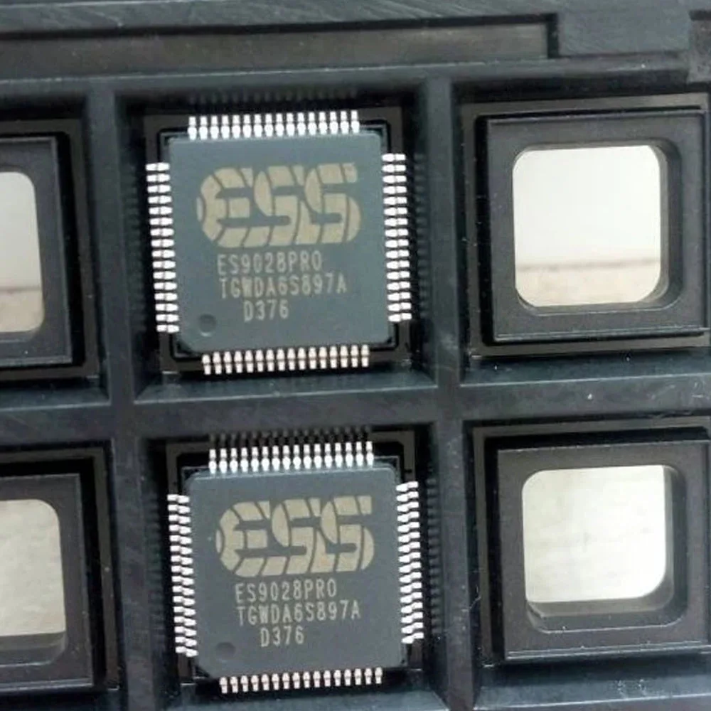 Новый оригинальный аутентичный ЦАП ES9028 ES9028PRO Audio Chip 64-e TQFP 129dB DNR -120dB THD + N/бесплатная