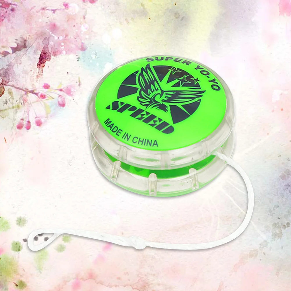 

12PCS Candy Color Yoyo Cartoon Yoyo Toys Funny String Yoyo Toys Early Educational Yoyo Toys for Childs Pla