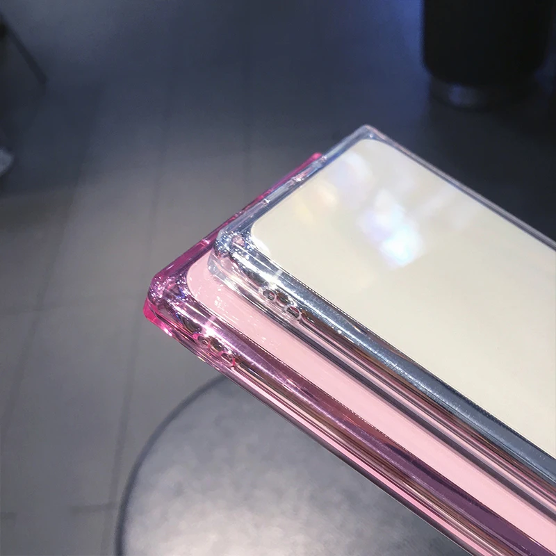 Модный 6D квадратный чехол для телефона для iPhone 11Pro Max XR X 6 6S 7 8 Plus XS Чехлы для Max XR мягкий силиконовый прозрачный чехол Coque подарок