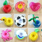 Летние держатели для чашек для бассейна Luau, вечерние надувные держатели для конфет, Плавающие ПВХ, надувные держатели для напитков DS19