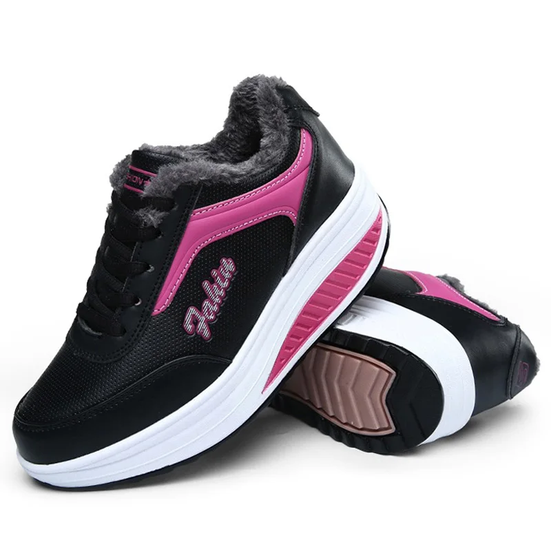 Женская обувь кроссовки на танкетке женская Вулканизированная платформе