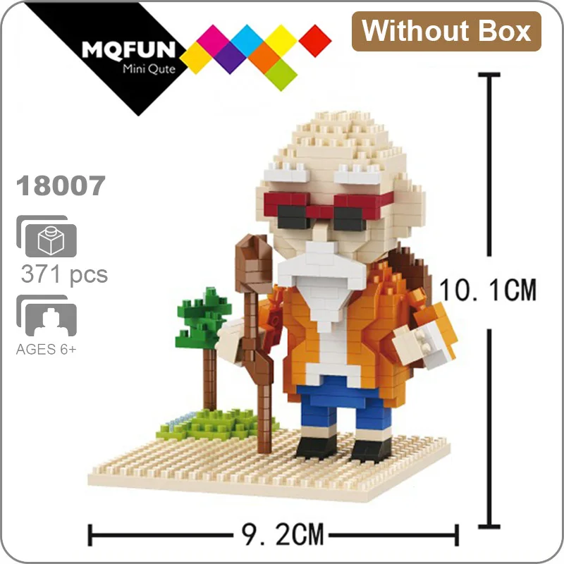 18007 Without Box Balody аниме японский мультфильм Dragon Ball Z Супер Герои 3D конструкторные модели Фигурки строительные блоки кирпичи обучающие игрушки - Цвет: 18007 Without Box