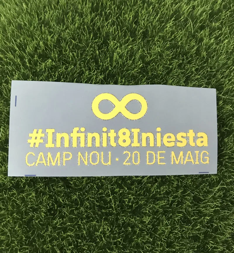 2018 infinit8inesta детали для соревнований бейдж футбольной команды | Дом и сад