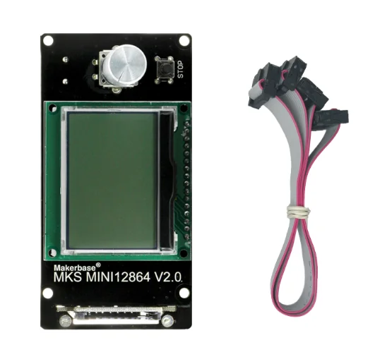 3D-принтер Reprap LCD MKS MINI12864 ЖК-дисплей mini 12864 смарт-дисплей Reprapdiscount контроллер полная