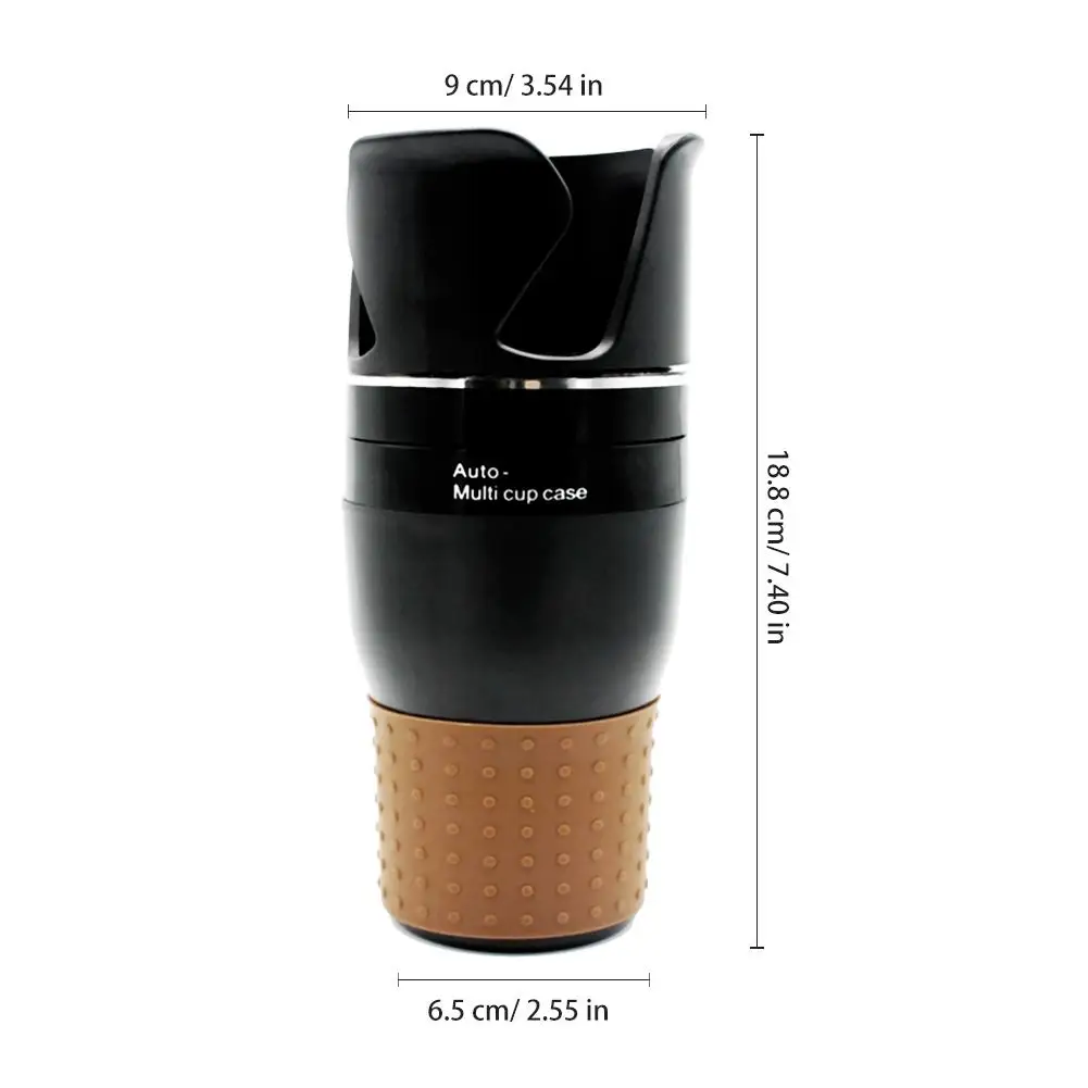

Multifunction Car Drinking Bottle Holder Rotatable Water Cup Holder Phone Organizer Drink Holder Car Interior Storage Accessorie