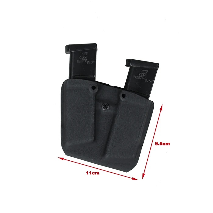 W &amp T Kydex двойной чехол для хранения пистолета G17 9 мм Магнитный Зажим ремня BK