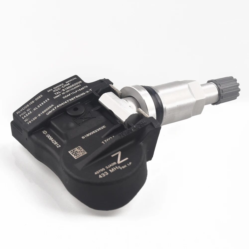 4 шт. датчик давления в автомобильных шинах TPMS 407003JA0A 407003JA0B для Nissan maxima altima murano