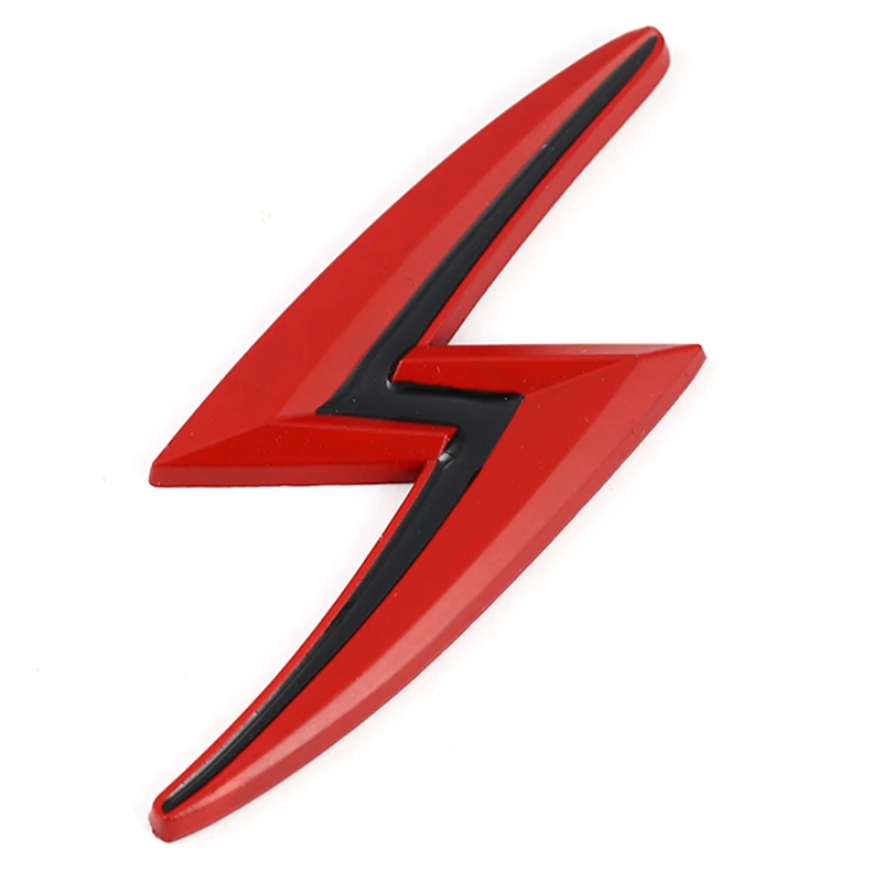 3D Metal S Lightning Logo Sticker Car Body Emblem Badge fender Rear Trunk Decal for Nissan S14 S15 Exterior Accessories | Автомобили и