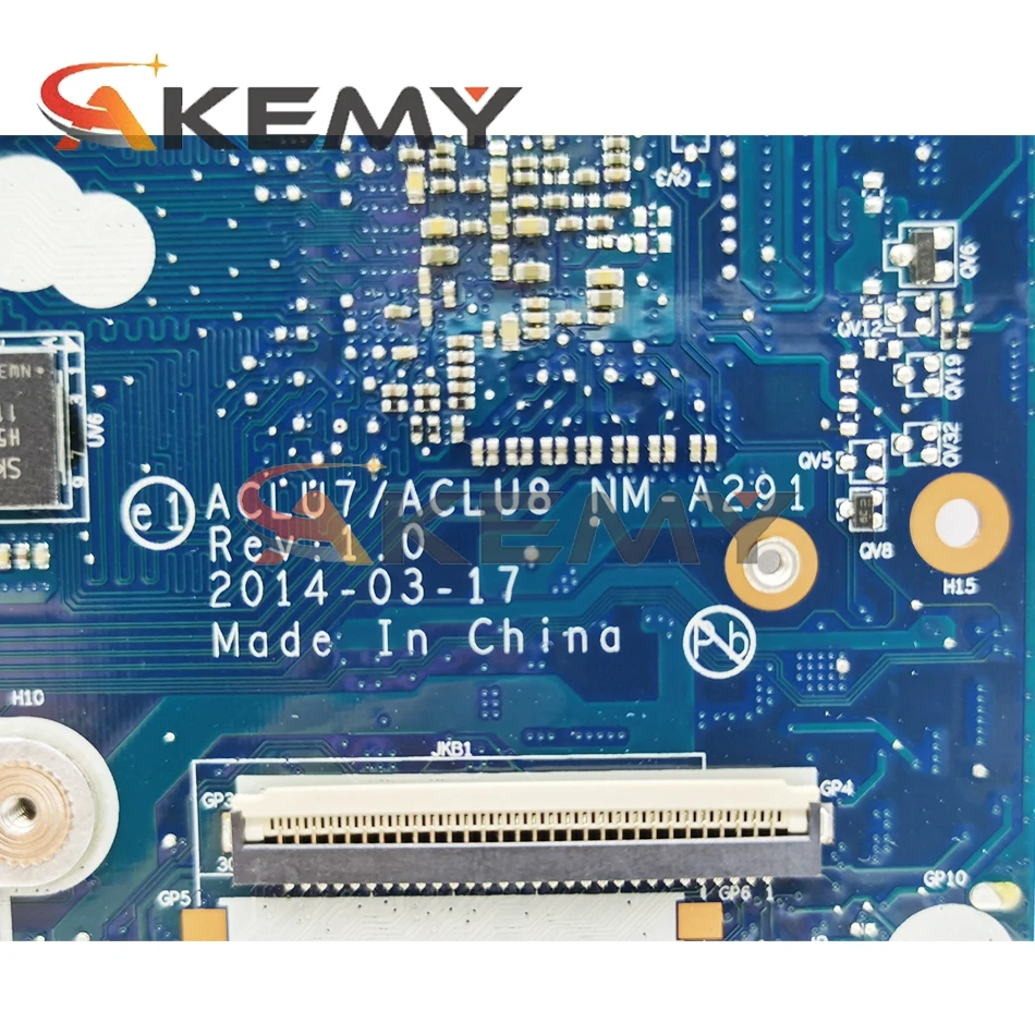 

New NM-A291 Motherboard For Lenovo Z50-75 G50-75M G50-75 G50-75M Laptop mainboard ACLU7/ACLU8 ( FX-7500 CPU + 2GB GPU
