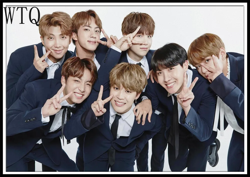 BE постер HD Картина на холсте корейские группы K-POP фотообои и печать стене