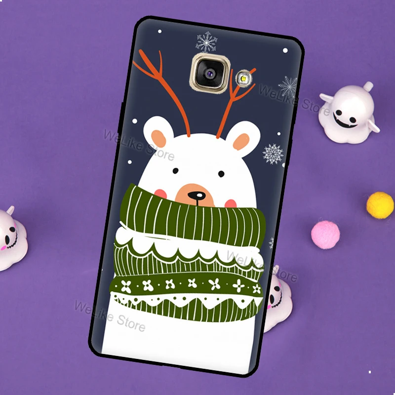 Чехол с надписью Merry Christmas для Samsung J5 J3 J7 2017 J1 A3 A5 2016 J4 J6 A6 A8 Plus A7 A9 J8 2018 задняя крышка |