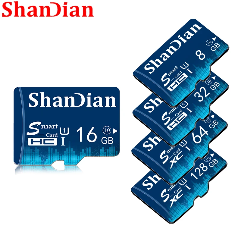 SHANDIAN Smast sd-карту 32GBTF USB флэш-карта памяти для телефона и Камера Smastsd SD карта 32 ГБ
