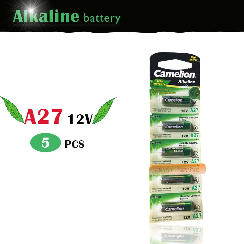 5 штук в партии, Новое поступление, для детей от 12V Camelion A27 27A Ультра щелочные батареи/сигнал тревоги батареи