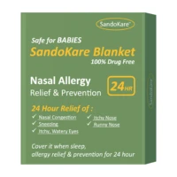 sandokare blanket nasal allergies symptoms relief prevention for kids adults ease rhinitis breathing runny nose sneeze